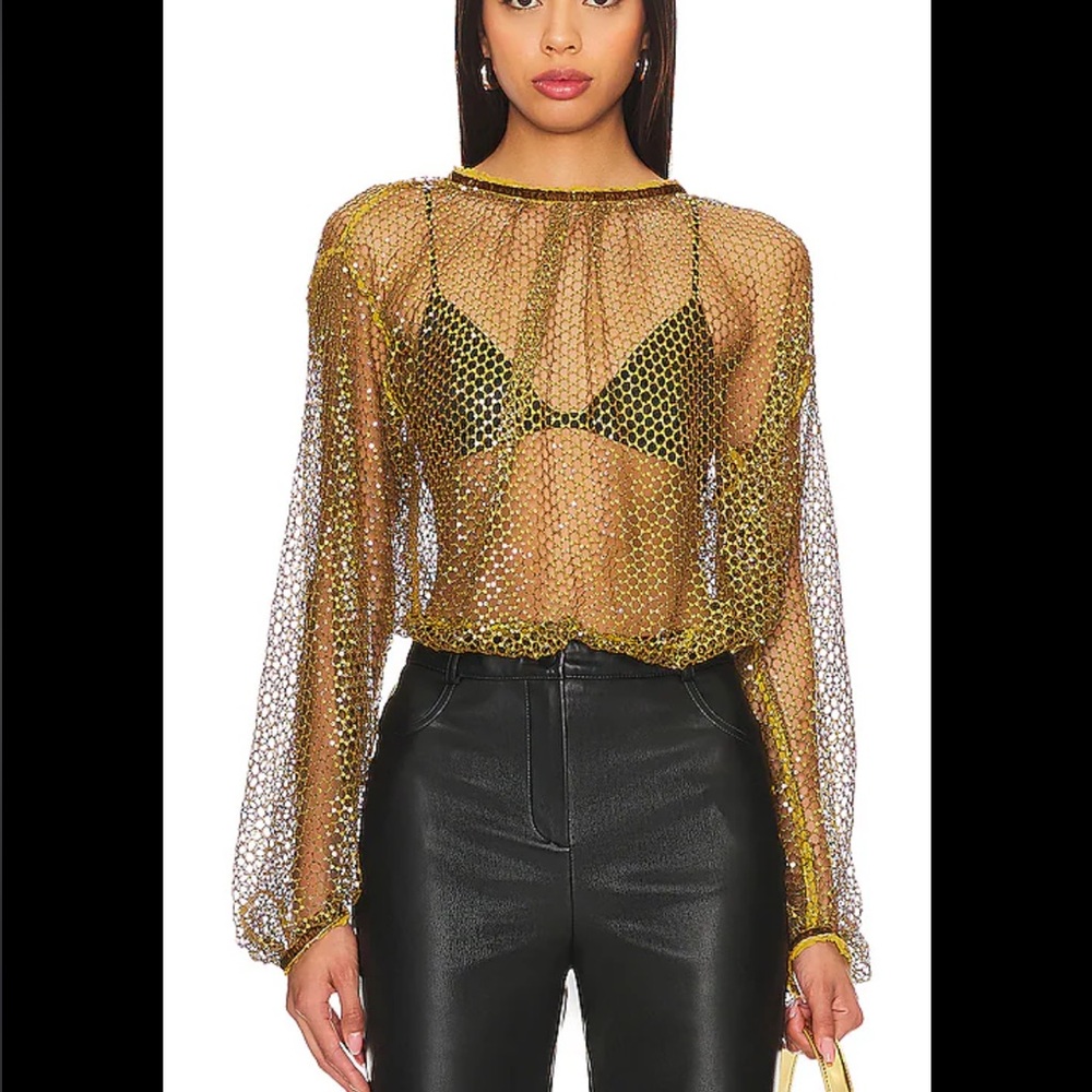 NWOT Free People Sparks Fly Top - Picture 2 of 10